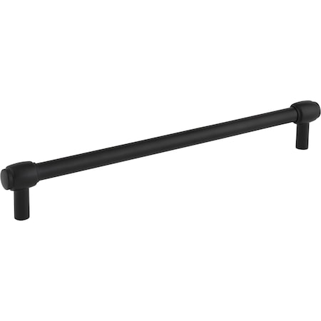Jeffrey Alexander 224 mm Center-to-Center Matte Black Hayworth Cabinet Bar Pull 885-224MB
